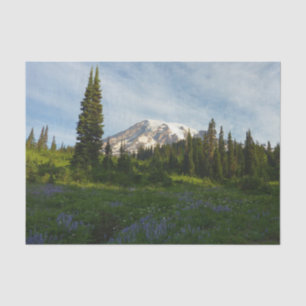 Papier Mousseline Lumière du matin sur le mont Rainier