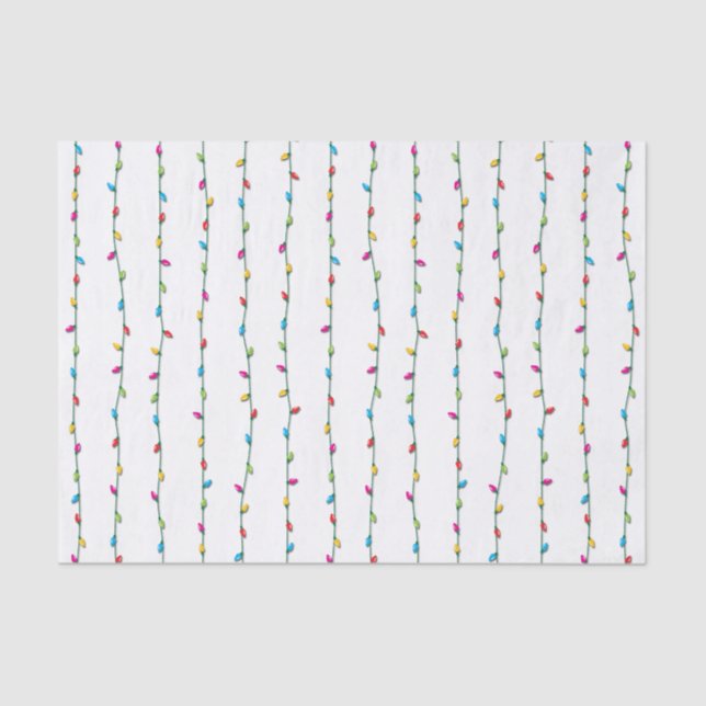 Papier Mousseline Lumières de vacances (Recto)