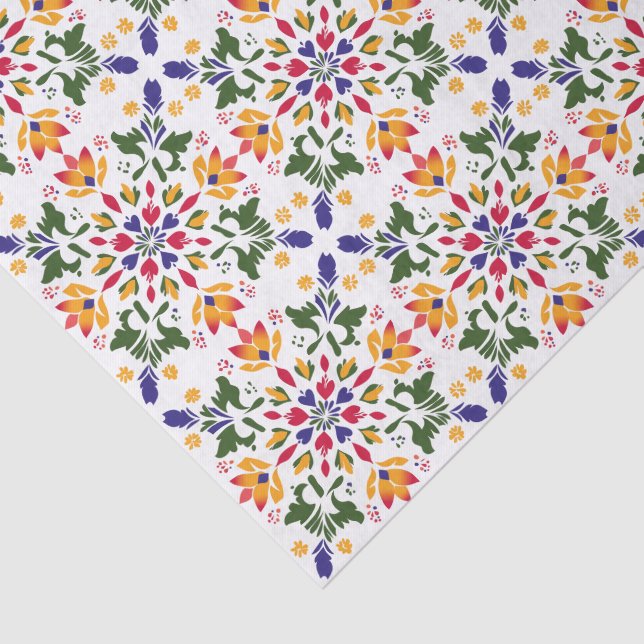 Papier Mousseline Lumières du festival de Diwali (Détail)