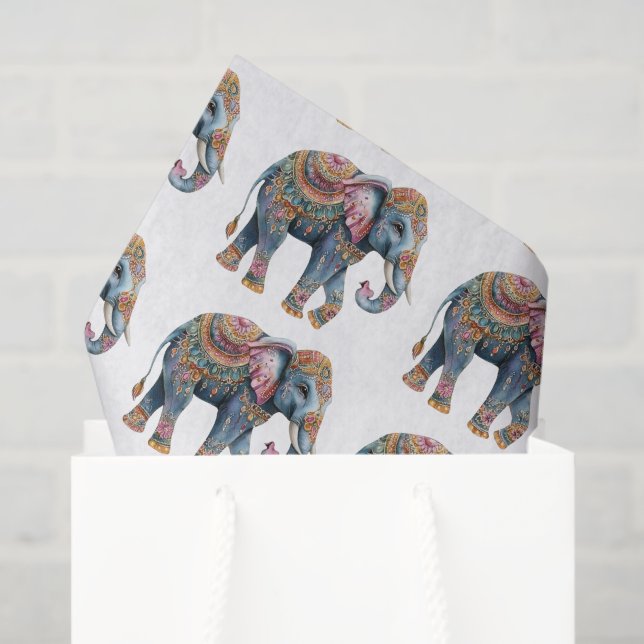 Papier Mousseline Lumières du festival radieux (Sac cadeau)