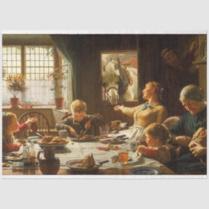 Papier Mousseline L'une des familles (l'âne étant Fed)