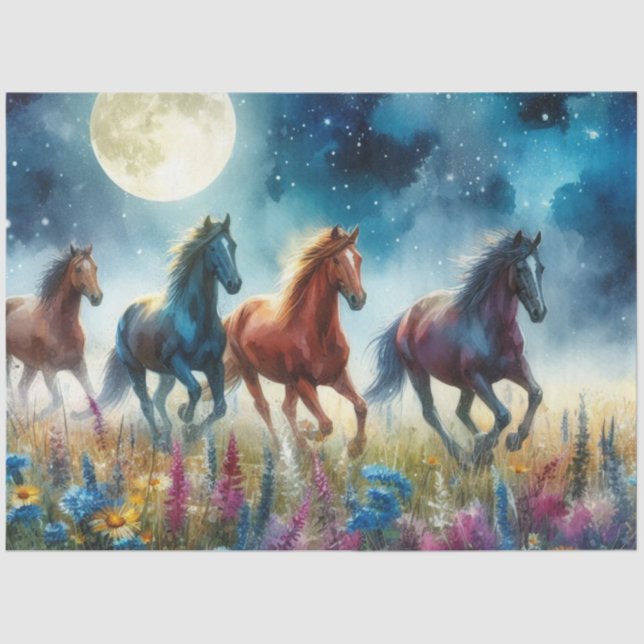 Papier Mousseline Lune sauvage (Recto)