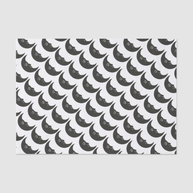 Papier Mousseline Lunes (Recto)