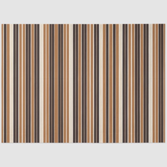 Papier Mousseline Luxe Moderne Brown Linge blanc Texture Collection (Recto)