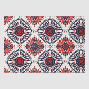 Papier Mousseline Luxueux Beige "Cosmic Interlock" Tissu Motif