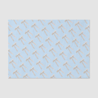 Papier Mousseline Luxueux Nœud Blanc