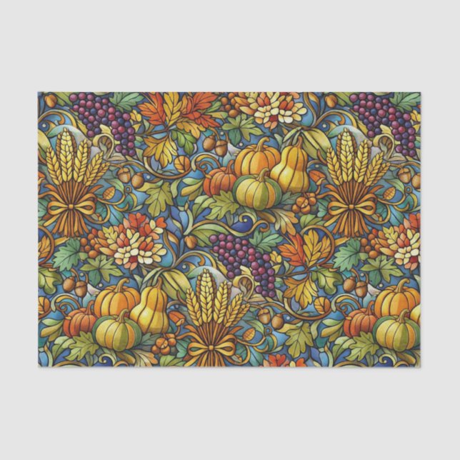 Papier Mousseline Luxury Colorful Harvest (Recto)
