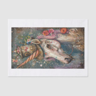 Papier Mousseline Lyfe16 Unicorne