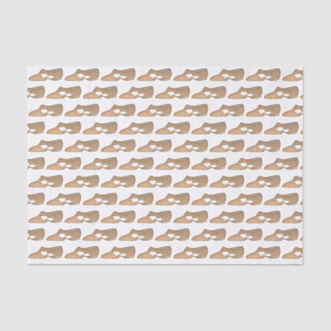 Papier Mousseline Lyrical Tan Moderne Danse Enseignant Chaussure Imp (Recto)