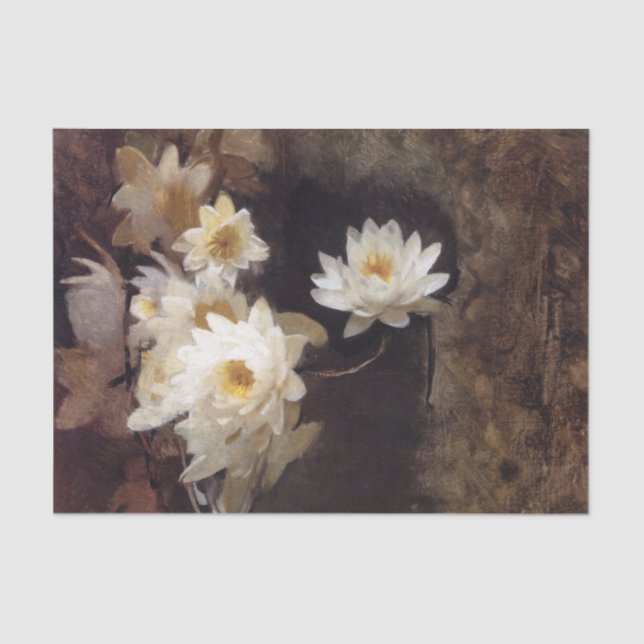 Papier Mousseline Lys d'eau par Abbott Handerson Thayer (Recto)