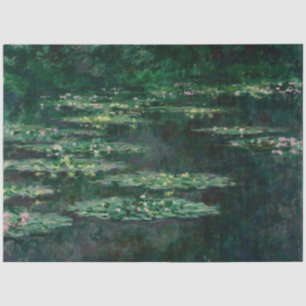 Papier Mousseline Lys d'eau (par Claude Monet)