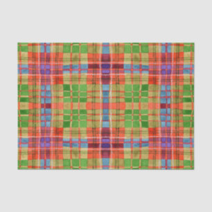 PAPIER MOUSSELINE MAC RAE TARTAN