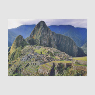 Papier Mousseline MACHU PICCHU - Pérou - panorama
