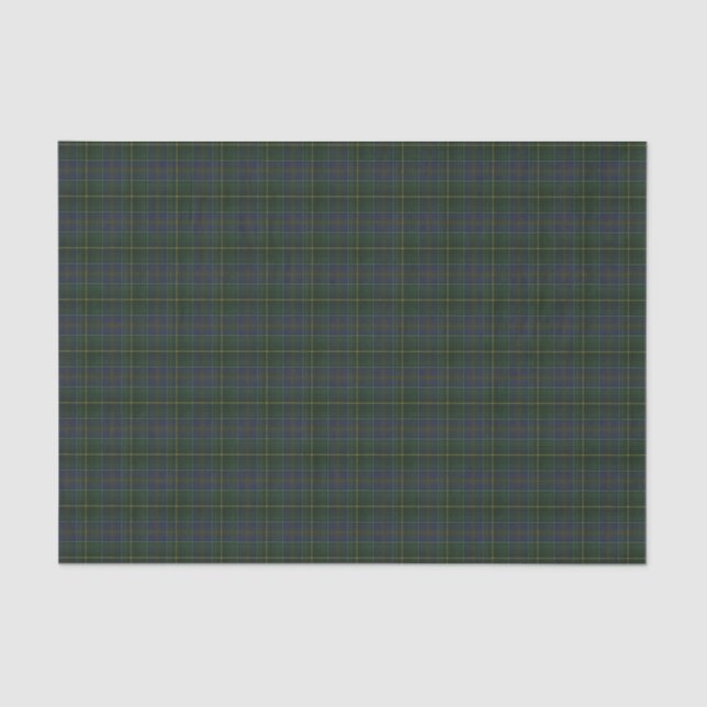Papier Mousseline MacInnis Chasse Tartan écossais moderne (Recto)