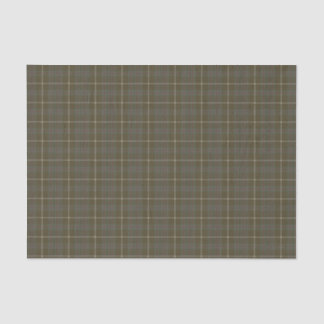 Papier Mousseline MacIntyre Chasse Tartan écossais Patiné