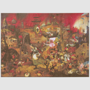 Papier Mousseline Mad Meg (Dull Gret), Pieter Bruegel