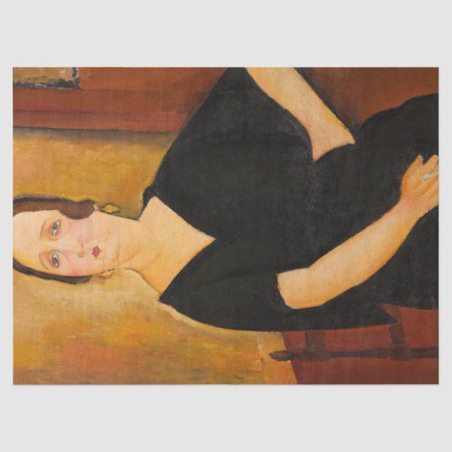 Papier Mousseline Madame Amedee par Amedeo Modigliani (Recto)