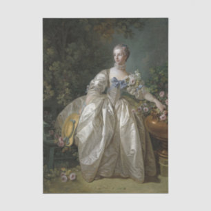 Papier Mousseline Madame Bergeret par Francois Boucher