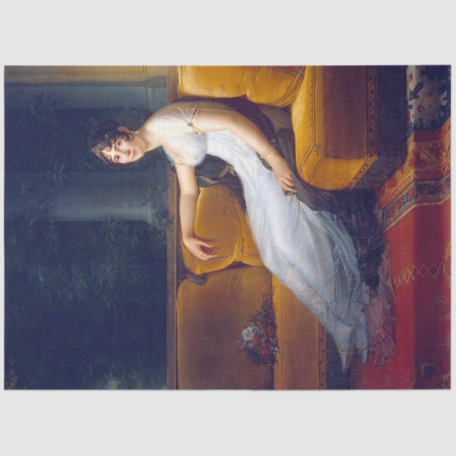 Papier Mousseline Madame Bonaparte (Joséphine) (Recto)