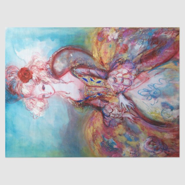 PAPIER MOUSSELINE MADAME POMPADOUR (Recto)