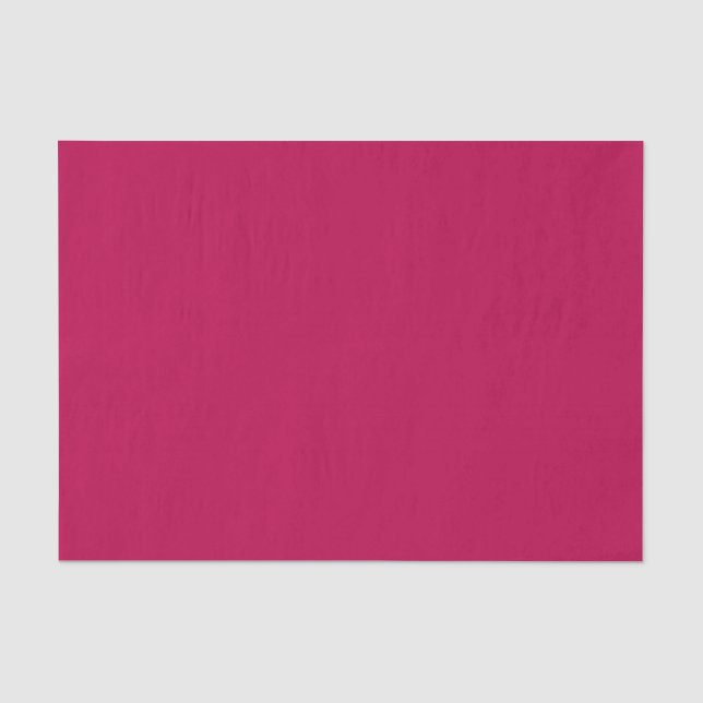 Papier Mousseline Magenta solide profond foncé saturé    (Recto)