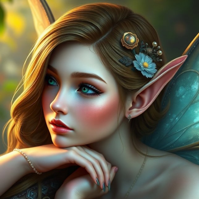 Papier Mousseline Magical Fairy Princess Decoupage Paper (Créateur téléchargé)