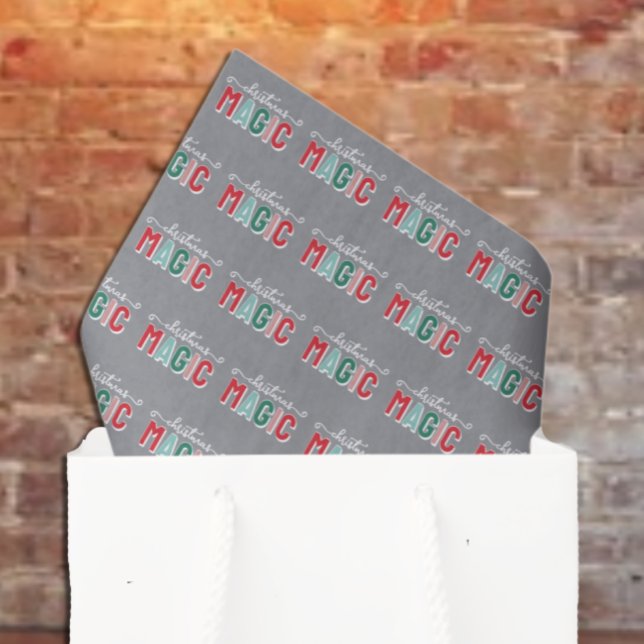 Papier Mousseline Magie de Noël (Créateur téléchargé)