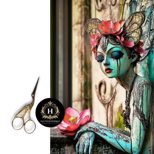 Papier Mousseline Magnifique Découpage Gothique Paris Gargoyle (Créateur téléchargé)