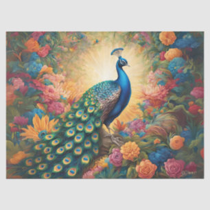 Papier Mousseline Magnifique Peacock
