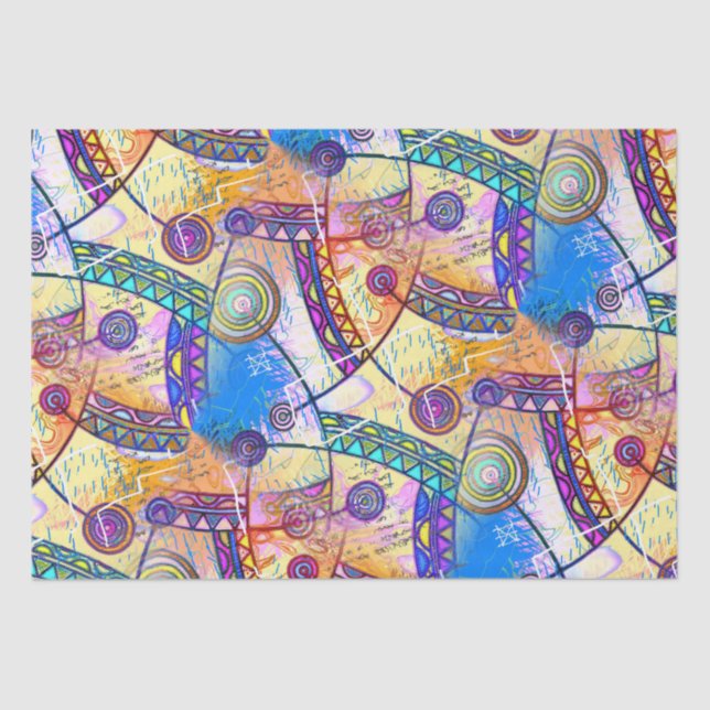 Papier Mousseline Main dessinée par EDDArt - Dream Scale 1a (Recto)