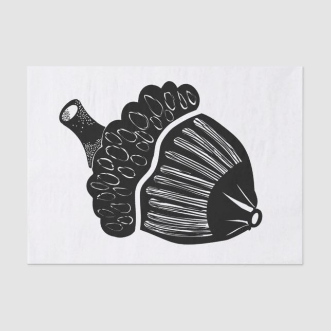 Papier Mousseline Maïs géant (Recto)