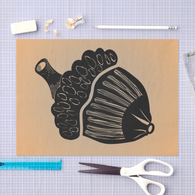 Papier Mousseline Maïs géant (Artisanat)