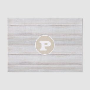 Papier Mousseline Maison de campagne rustique shabby chic en bois bl
