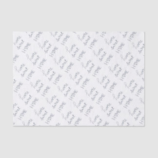 Papier Mousseline Maison douce à la maison