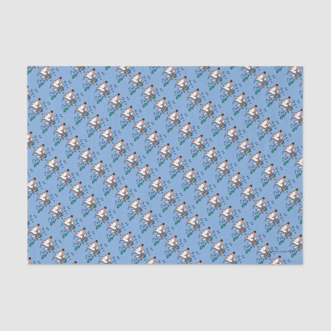 Papier Mousseline Maisy va nager l'anniversaire (Recto)