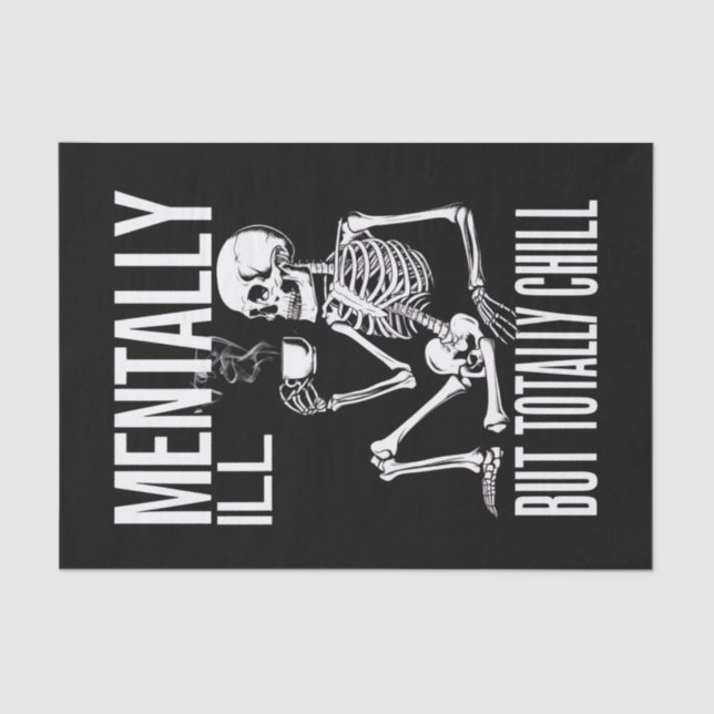 Papier Mousseline Maladie mentale, mais totalement froid Costume Hal (Recto)