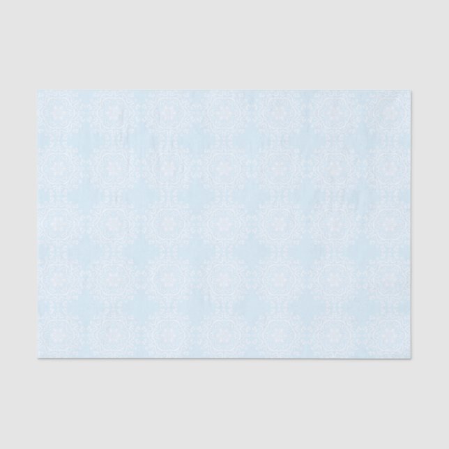 Papier Mousseline Mandala arctique (Recto)