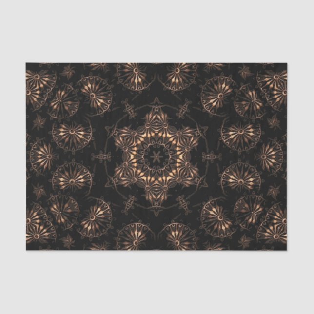Papier Mousseline Mandala de l'âge de bronze  (Recto)