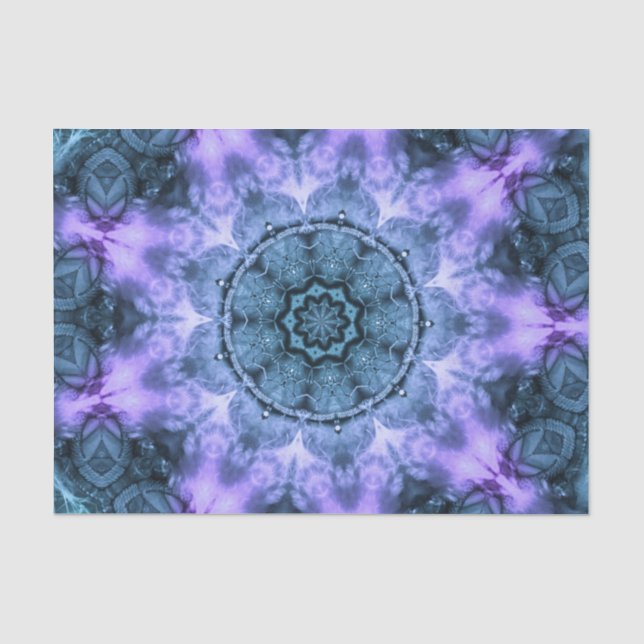 Papier Mousseline Mandala gothique d'imaginaire (Recto)