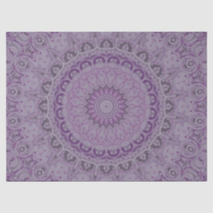 Papier Mousseline Mandala Rêve à l'aquarelle dans des nuances de pou