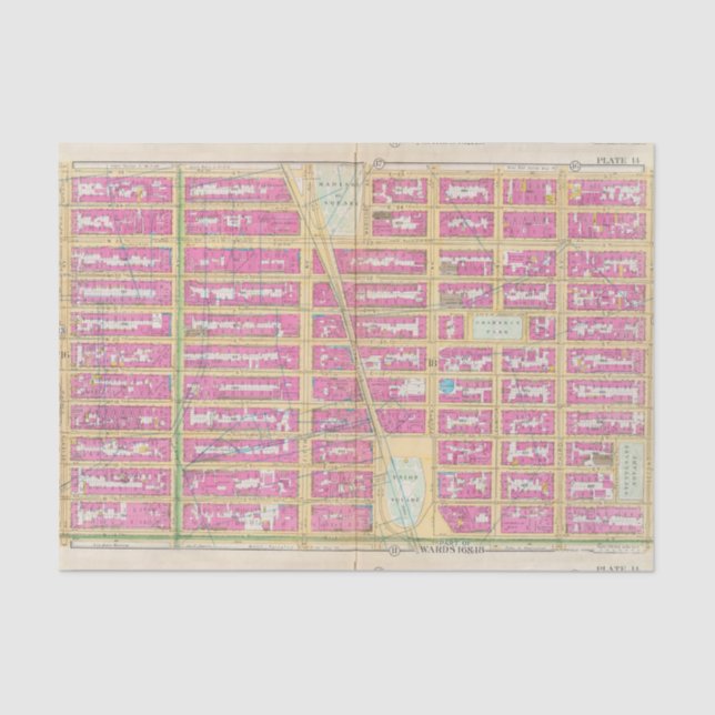 Papier Mousseline Manhattan, New York 12 (Recto)