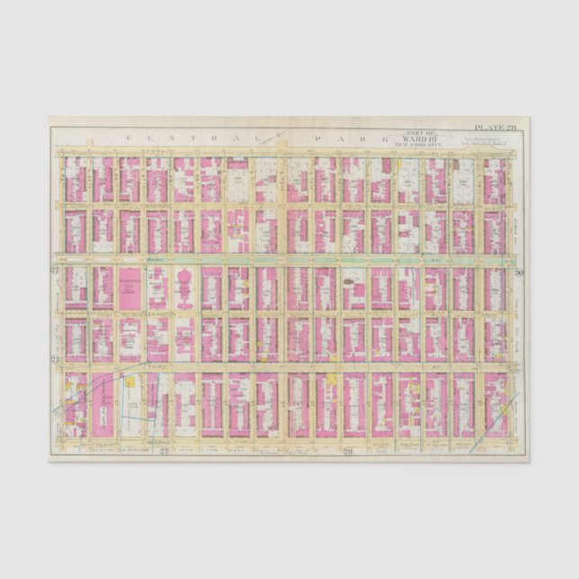 Papier Mousseline Manhattan, New York 3 (Recto)