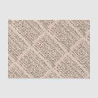Papier Mousseline Manuscrit de musique de Brahms