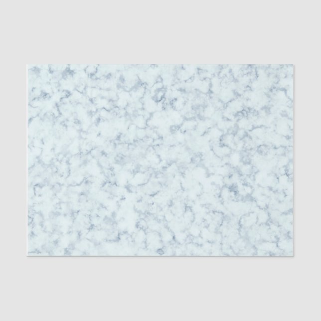 Papier Mousseline Marbre bleu chic (Recto)