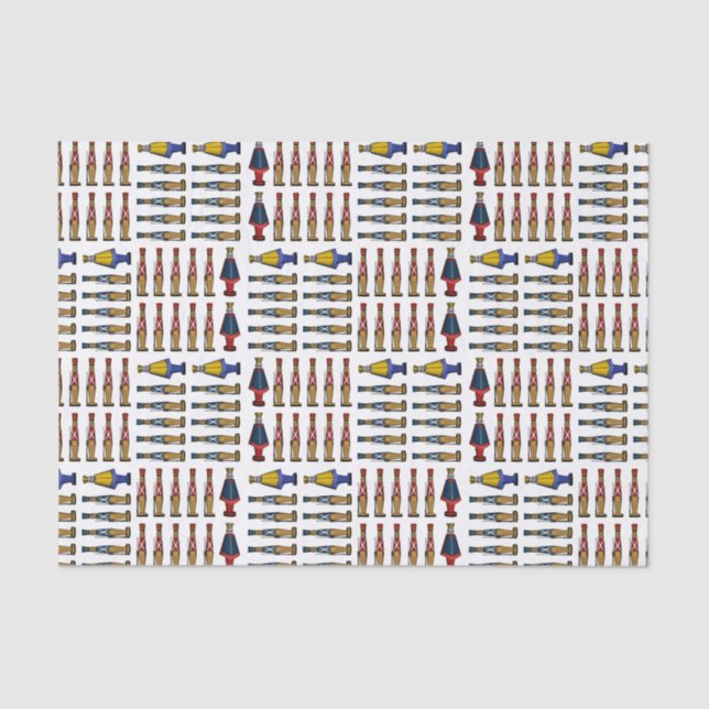 Papier Mousseline Marching Jouet Soldat Armée de Noël (Recto)