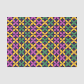 Papier Mousseline Mardi Gras Sept Cercles