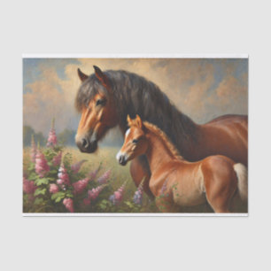 Papier Mousseline Mare de baie avec un fol Fleur sauvage découpage