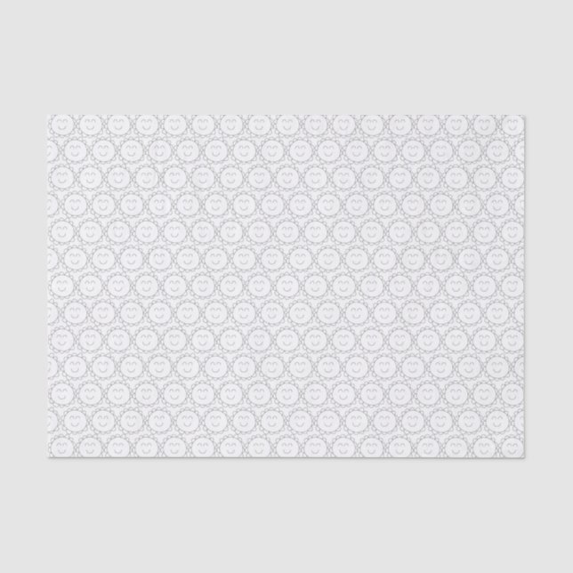 PAPIER MOUSSELINE MARGARITAS SONRIENTES (Recto)