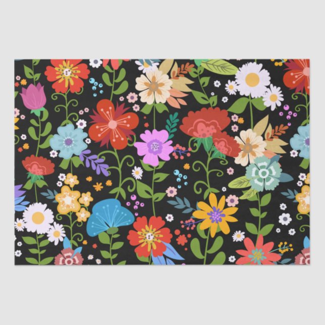 Papier Mousseline Mariage d'art populaire mexicain (Recto)