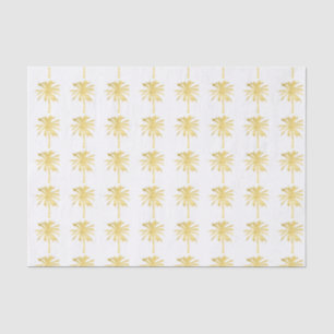 Papier Mousseline Mariage en silhouette palmier